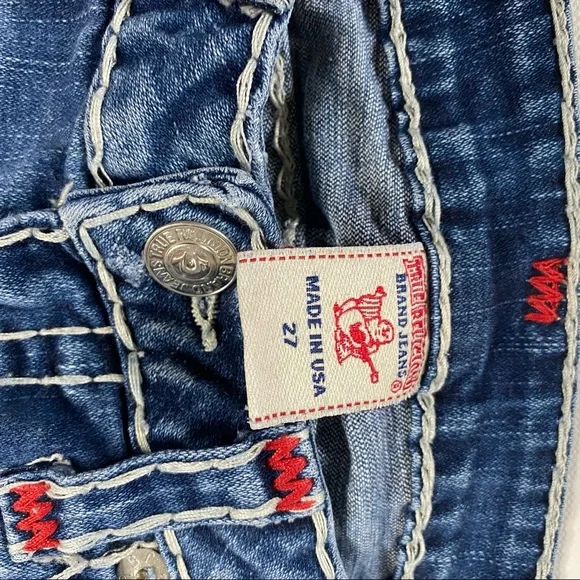 True Religion Billy Super T jeans sz 27 - Picture 6 of 8